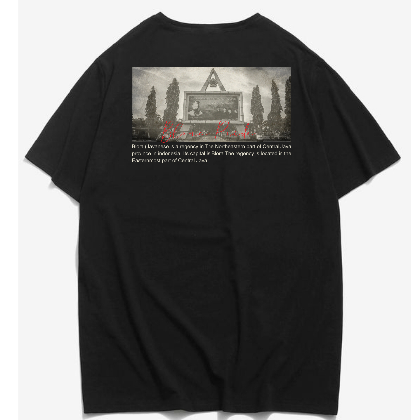 Kaos Blora Pride Tshirt Blora Local Pride