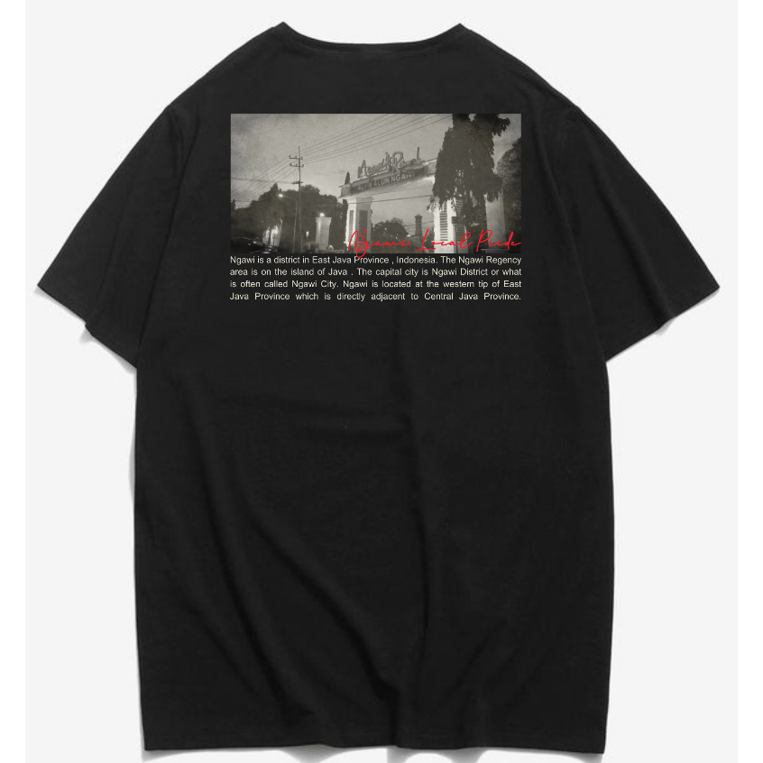 Kaos Ngawi Pride Tshirt Ngawi Local Pride