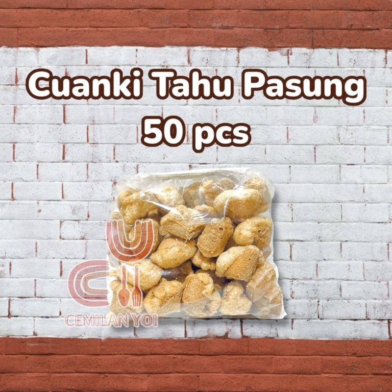 

Cuanki Tahu Pasung 50 pcs