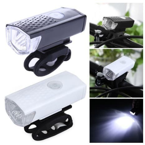Lampu Sepeda Usb Charger Lampu Depan Sepeda Waterproof Bicycle Light