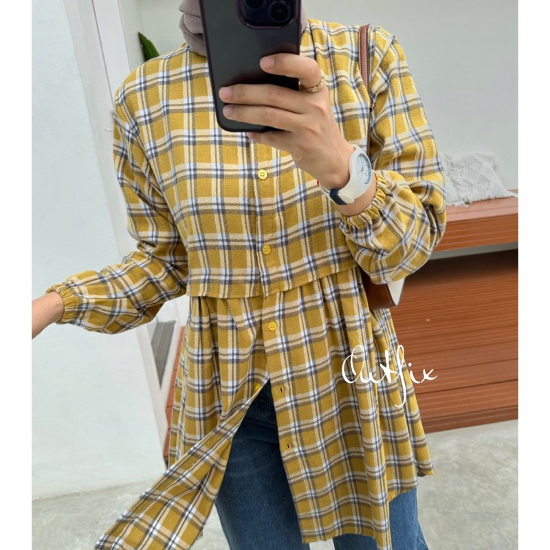 Adyra Flanel batch 12 by Outfix