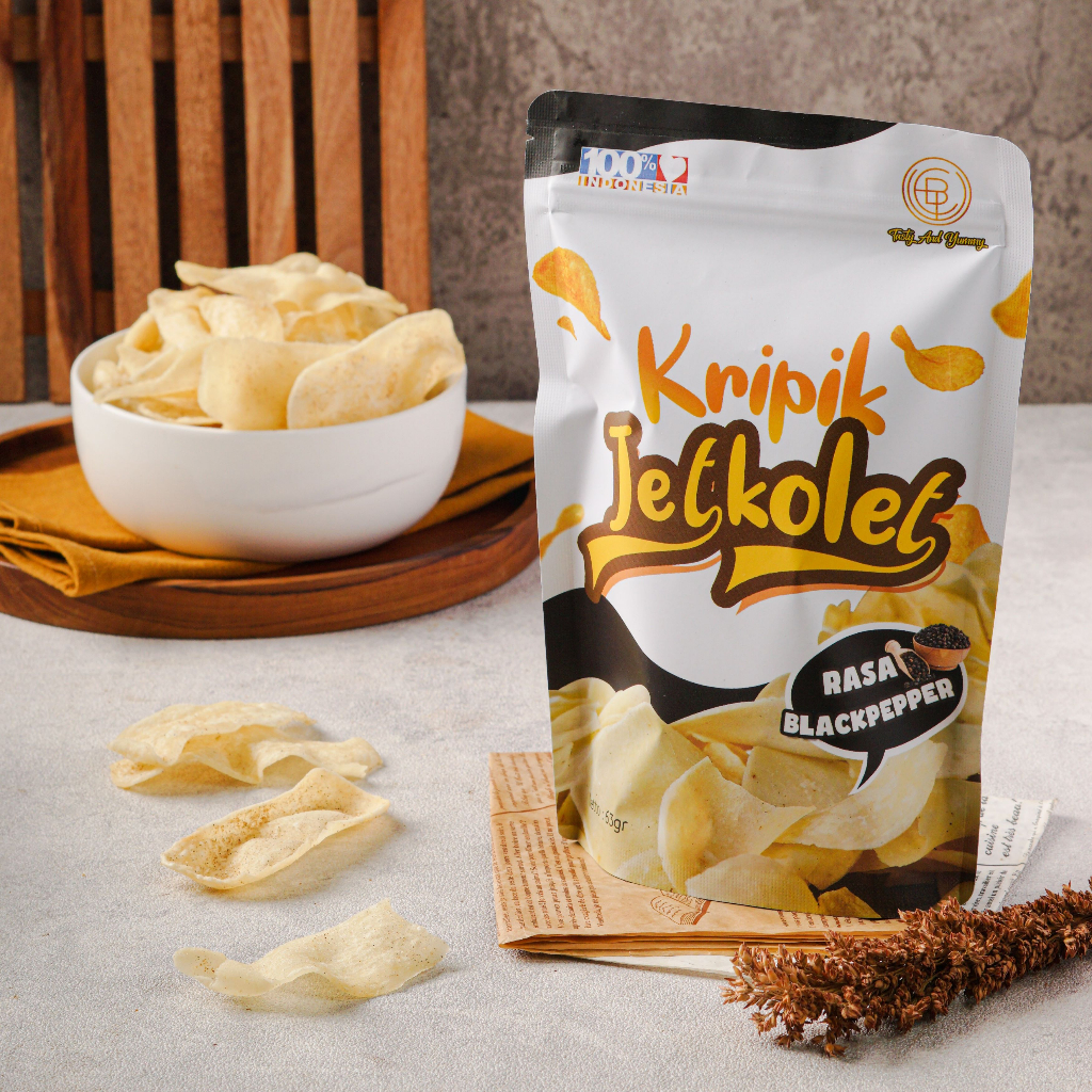 

Kripik Singkong Jetkolet Blackpepper