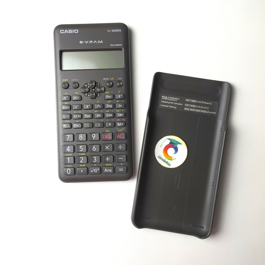 

Kalkulator ilmiah Scientific Calculator CASIO fx-350MS 2nd edition