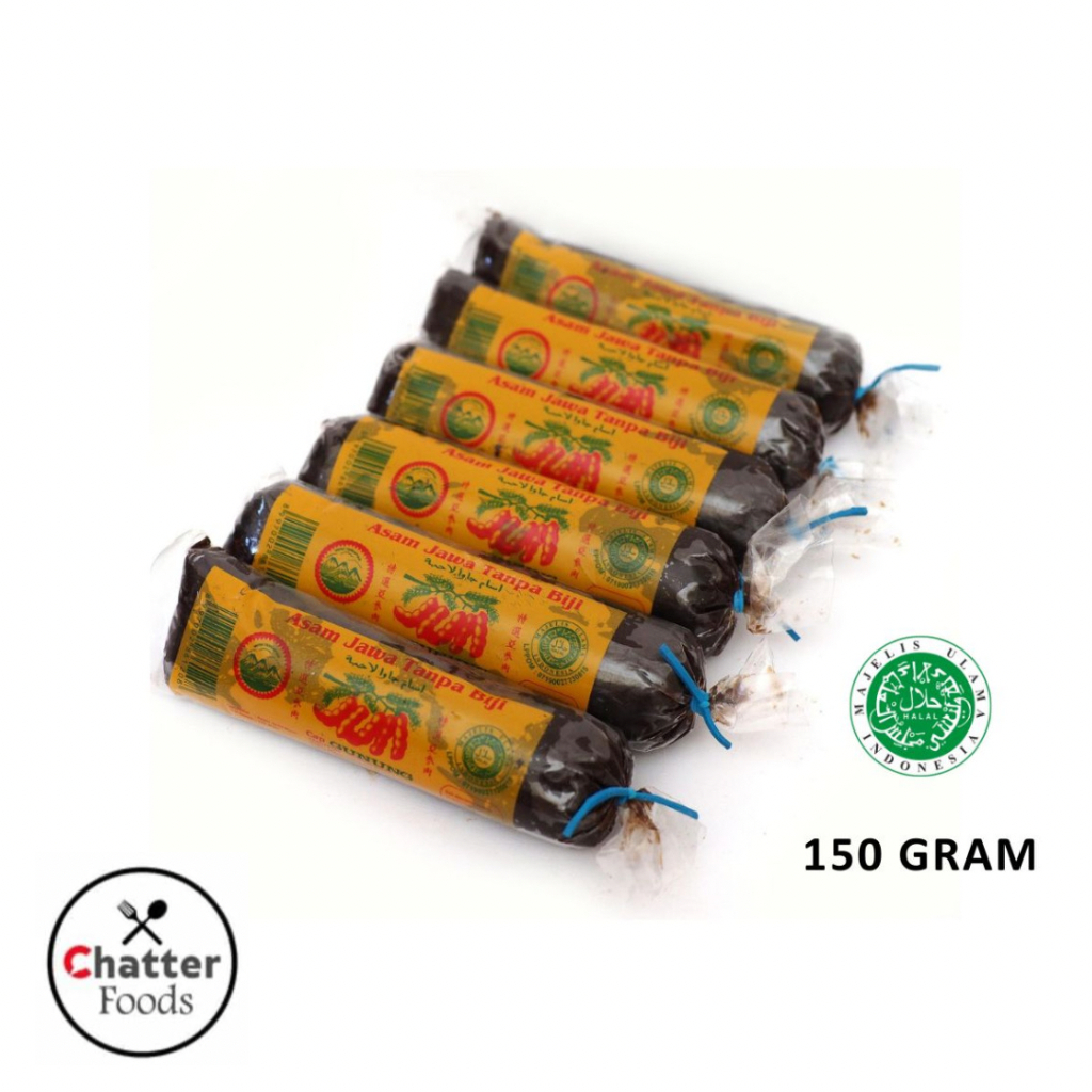 

PENYEDAP RASA / ASEM JAWA / ASAM JAWA TANPA BIJI CAP GUNUNG / 150 GR / 500 GR HALAL