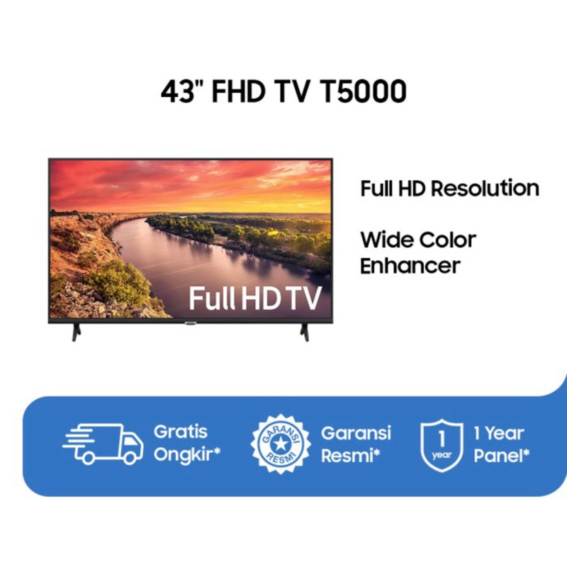 SAMSUNG TV LED DIGITAL NEW T5001 FULL HD TV
