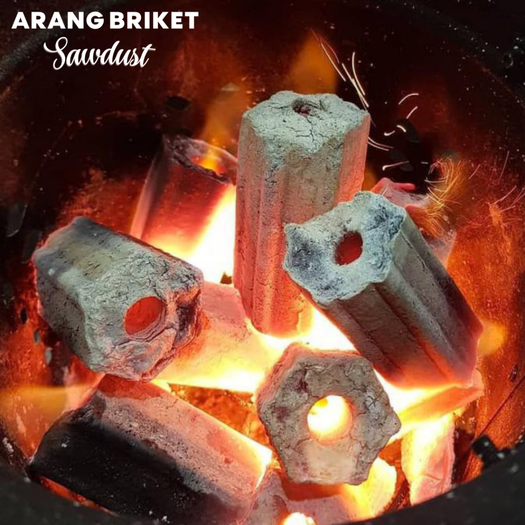 Arang Briket Sawdust (2kg) Barbeque