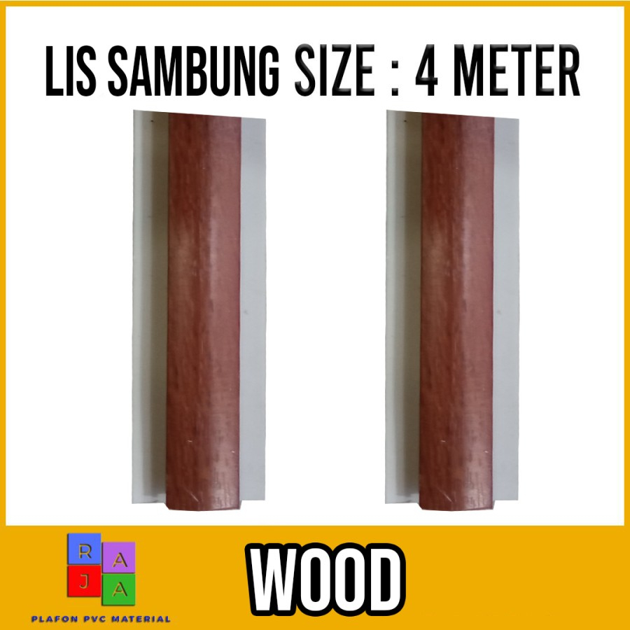 Lis Sambung Plavon PVC / List sambung plavon beraneka motif