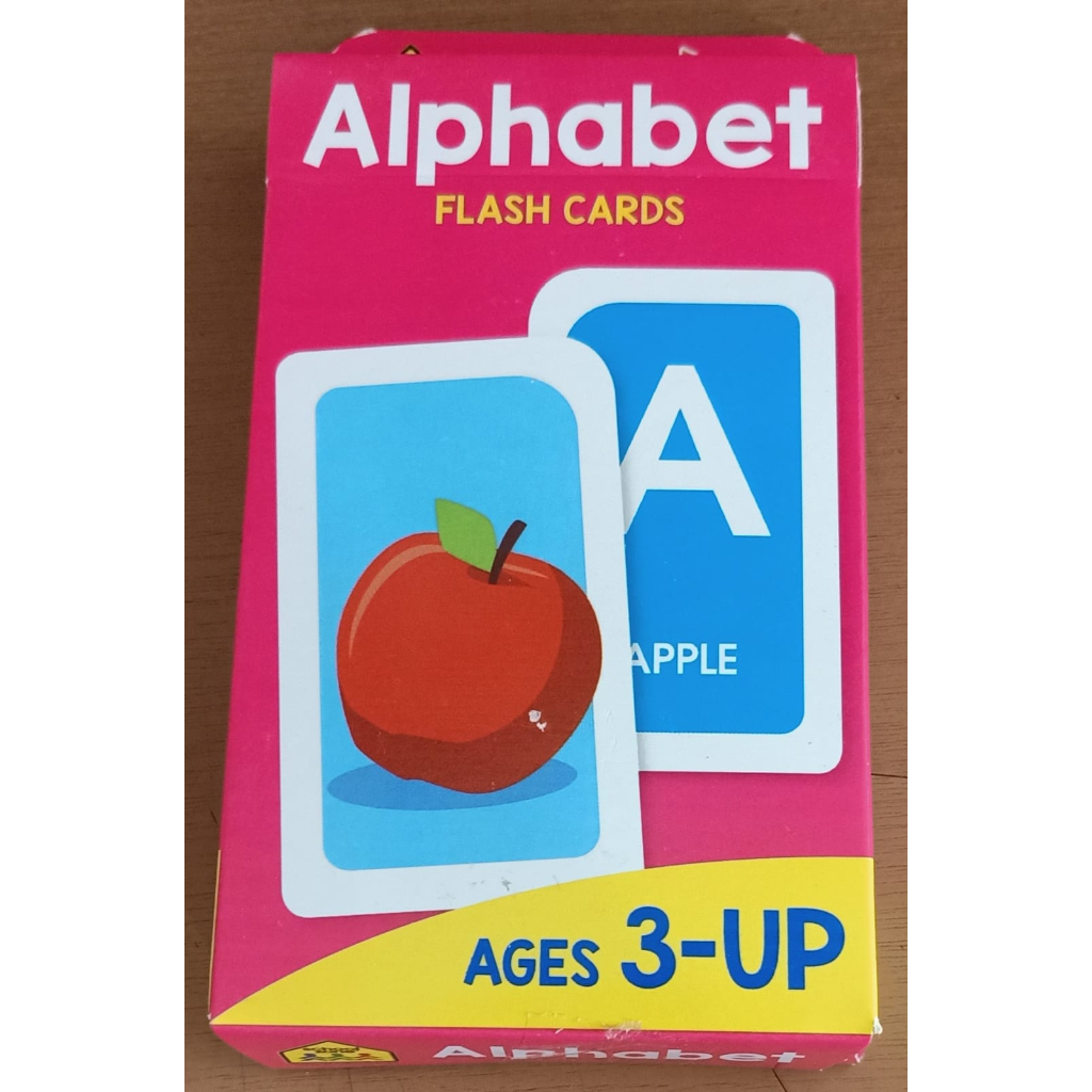 School Zone Flash Card Alphabeth
