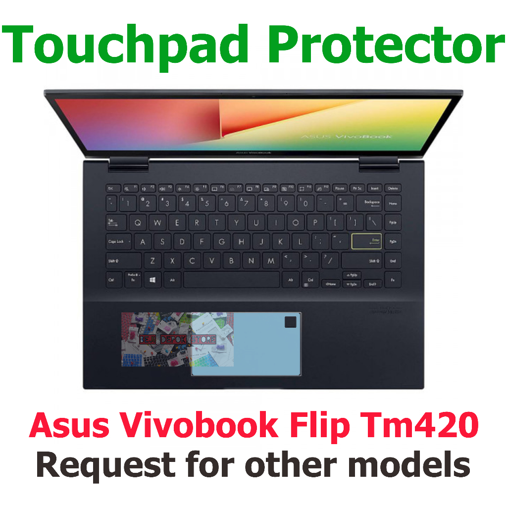 Touchpad Trackpad Protector Asus Vivobook Flip TM420