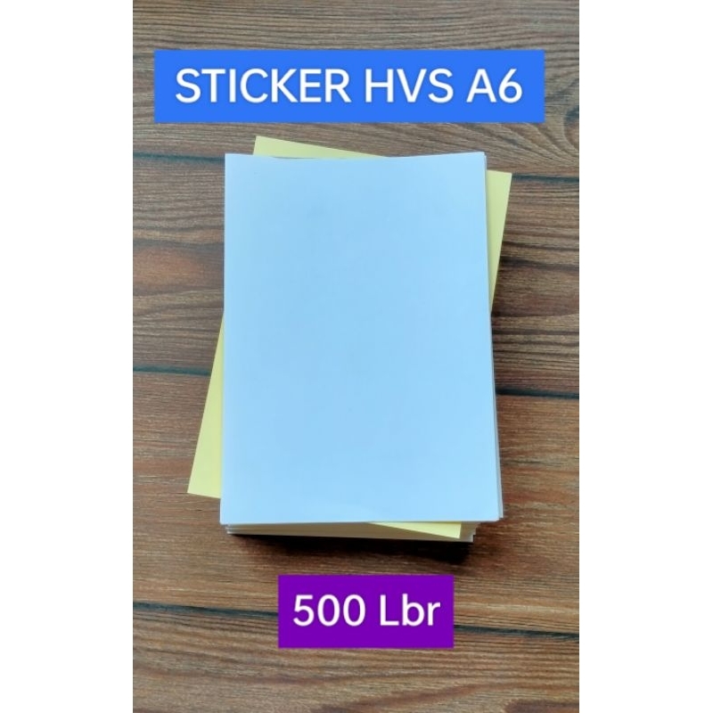 

Sticker HVS A6