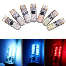 Lampu LED T10 KEDIP 12V-24V 24 TITIK
