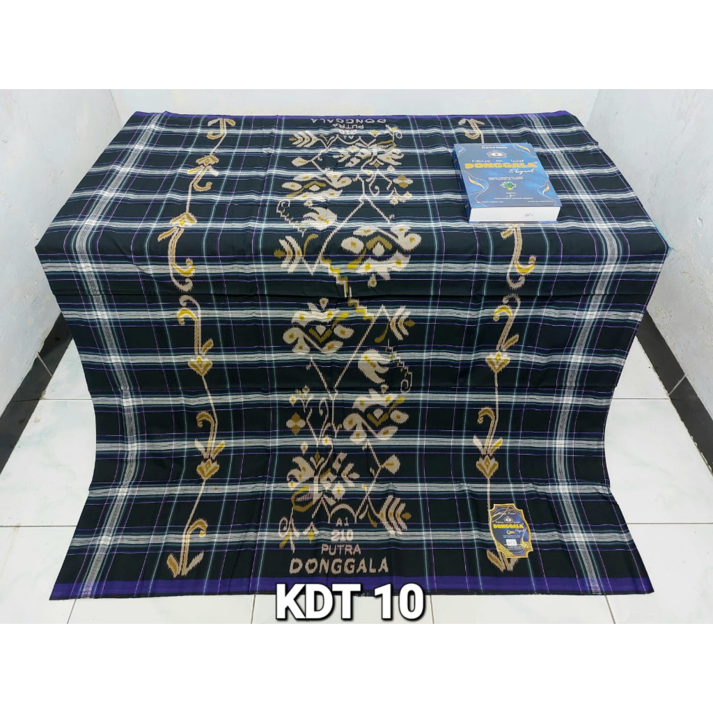 SARUNG DONGGALA PUTRA DONGGALA KDT A1 210/ SARUNG DONGGALA KDT ORIGINAL HALUS