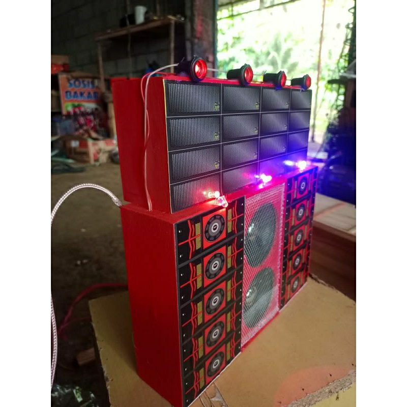 SOUND SYSTEM MINIATUR SIAP BUNYI