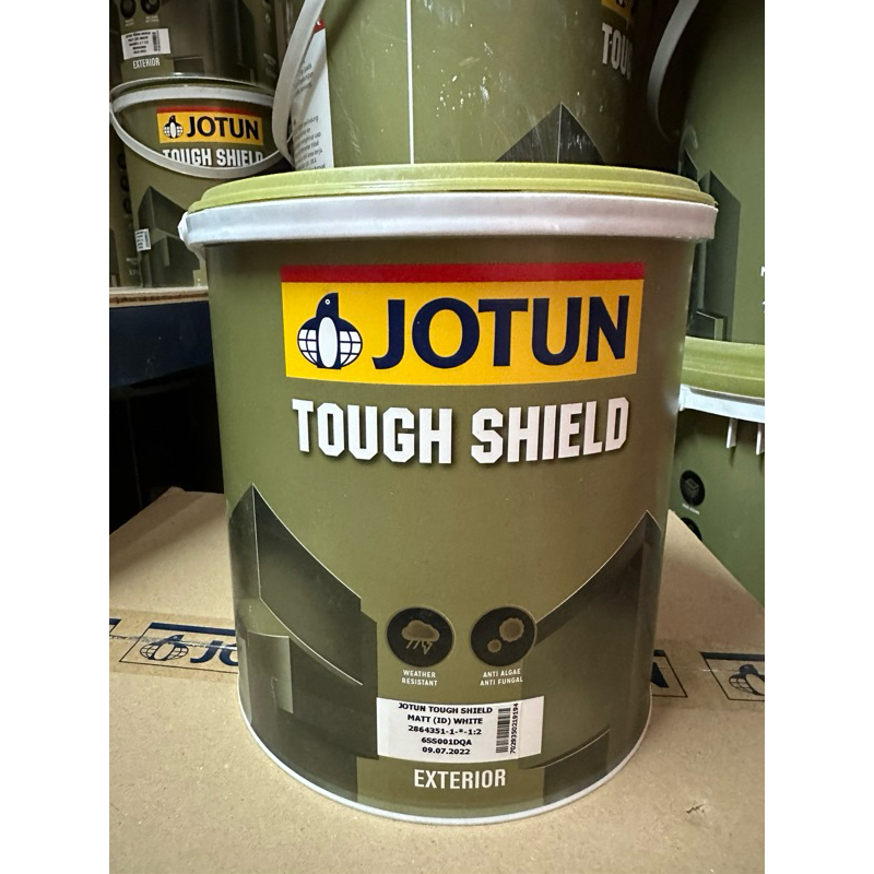 Cat Tembok Exterior luar Jotun Tough Shield Matt White putih 3.5 Liter