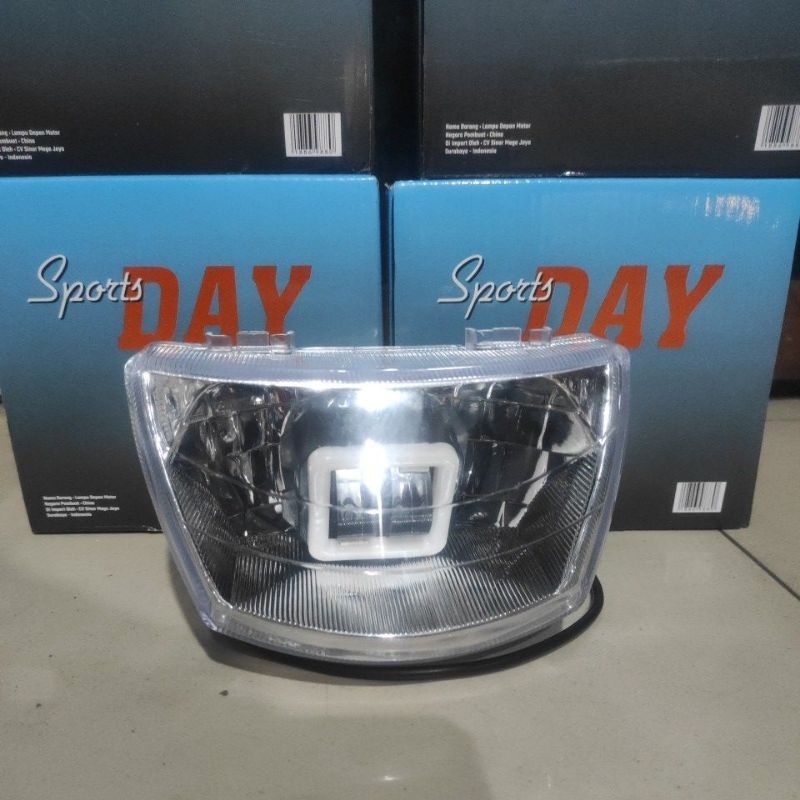 LAMPU DEPAN DAYMAKER VEGA LAMA F1ZR LAMPU LED DAYMAKER VEGA F1ZR IMPORT