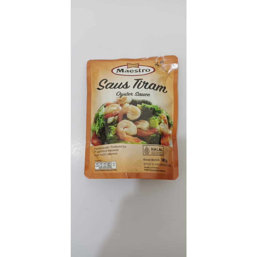 

SAUS TIRAM MAESTRO 180 G POUCH