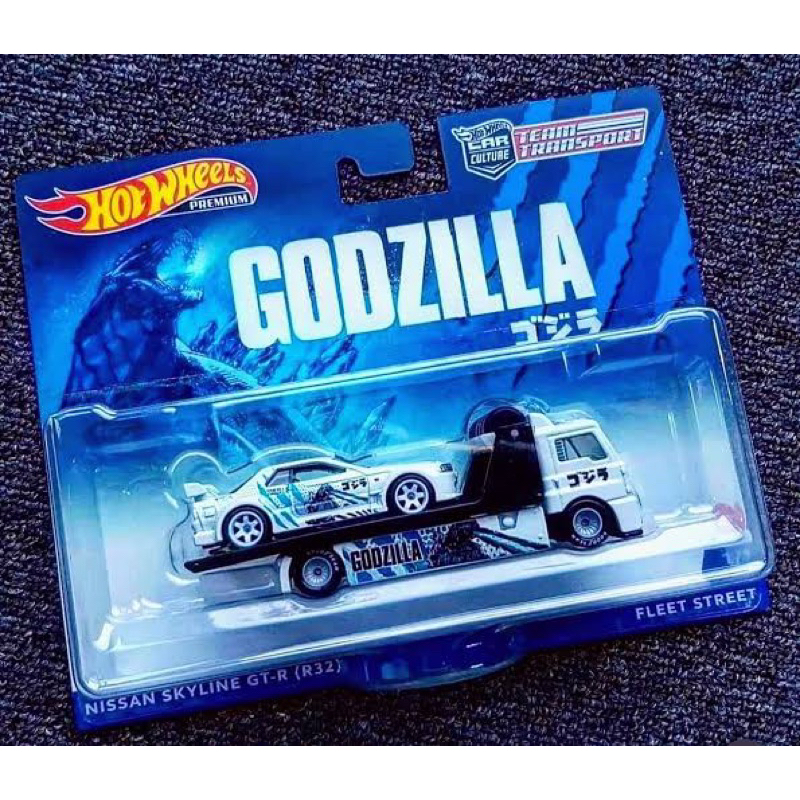 Hotwheels team transport skyline r32 godzila