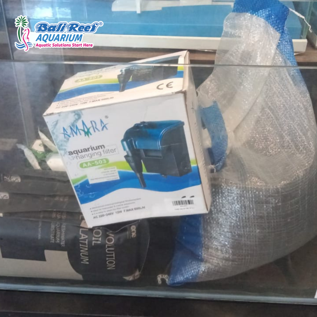 Aquarium Optic Clear Paketan Alat Aquascape Lengkap Alat Dan Media 39L
