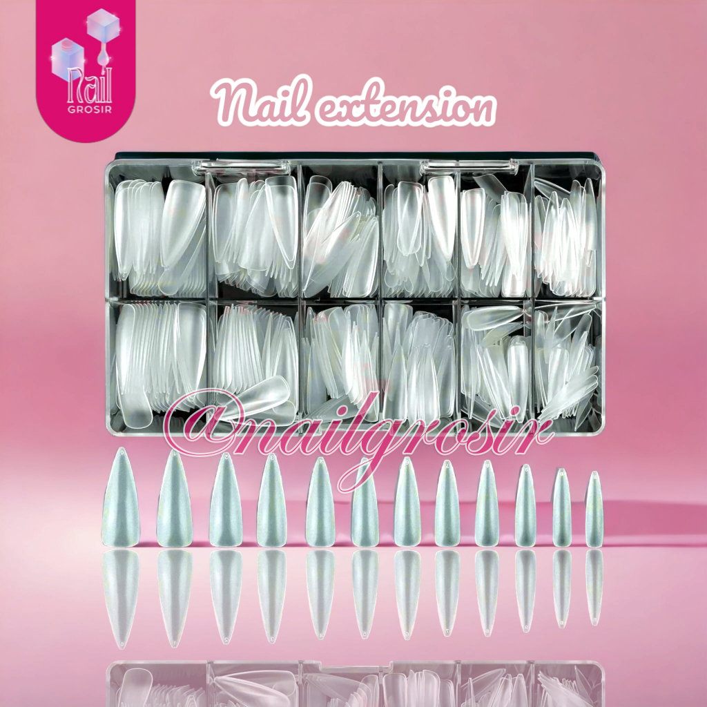 Nail tip stiletto (nail extension)