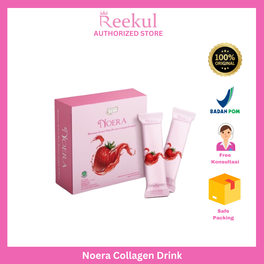 Noera Collagen Drink, Noeraskincare, Noera Drink Me Collagen Mencerahkan kulit