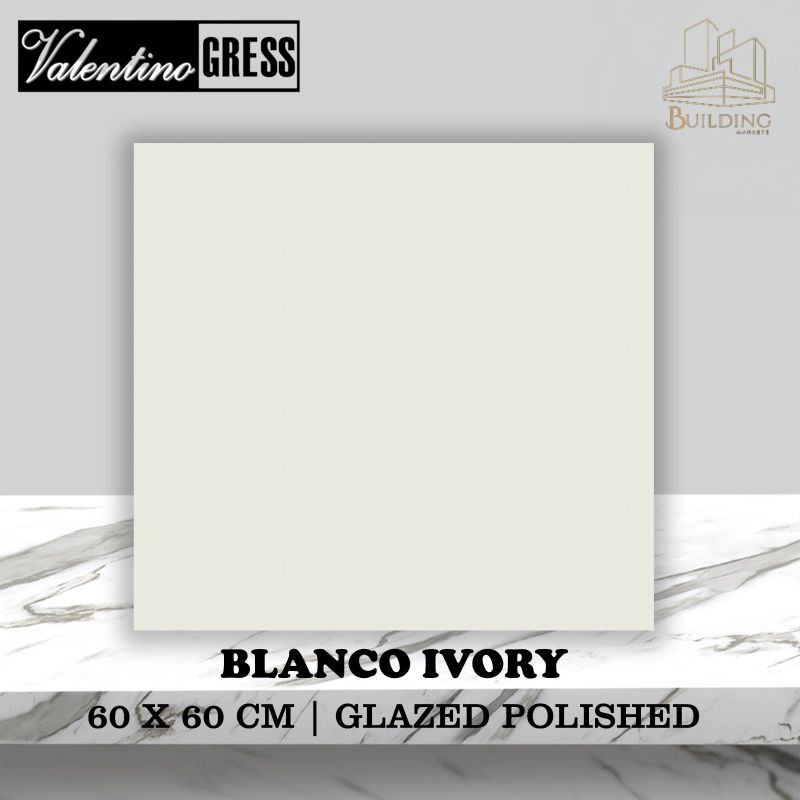 Granite Lantai 60x60 BLANCO IVORY/GLOSSY/VALENTINO GRESS
