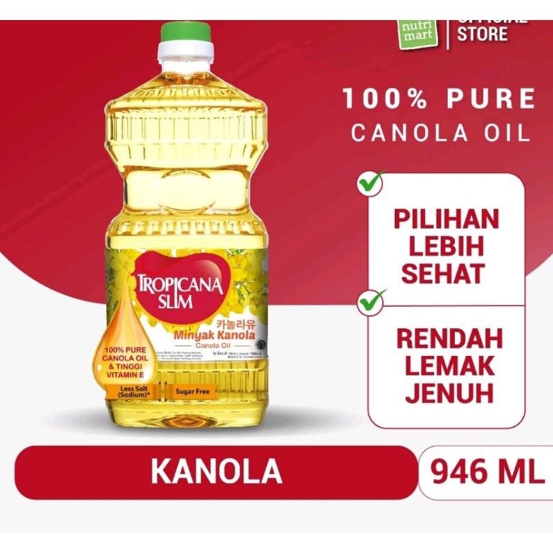 

tropicmaslim minyak canola 946ml