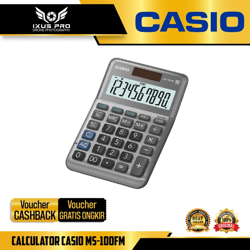 

Calculator Casio MS-100FM - Kalkulator Casio MS-100FM