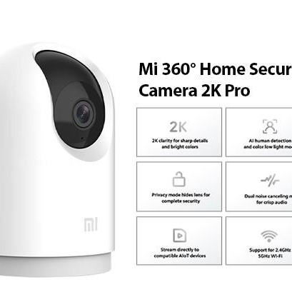 Camera Cctv Xiaomi Mi 360 Home Security 2K Pro Ip Kamera Original