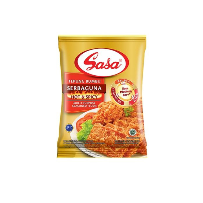 

Sasa Tepung Bumbu Hot 75gr