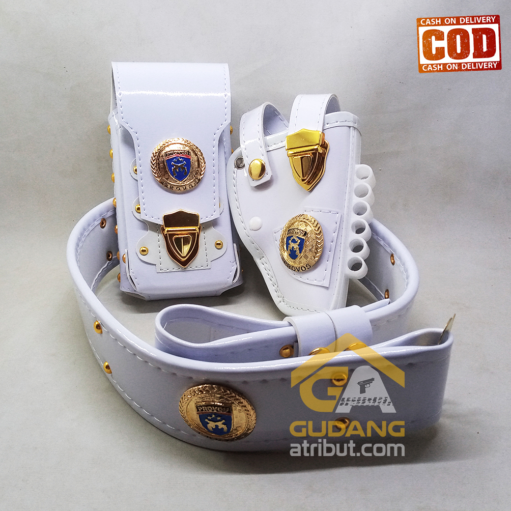 Kopel Set Provost Polri Terbaru/ Kopel Set Provos Polri / Kopel Provost Putih / Kopel Set Provost Pu