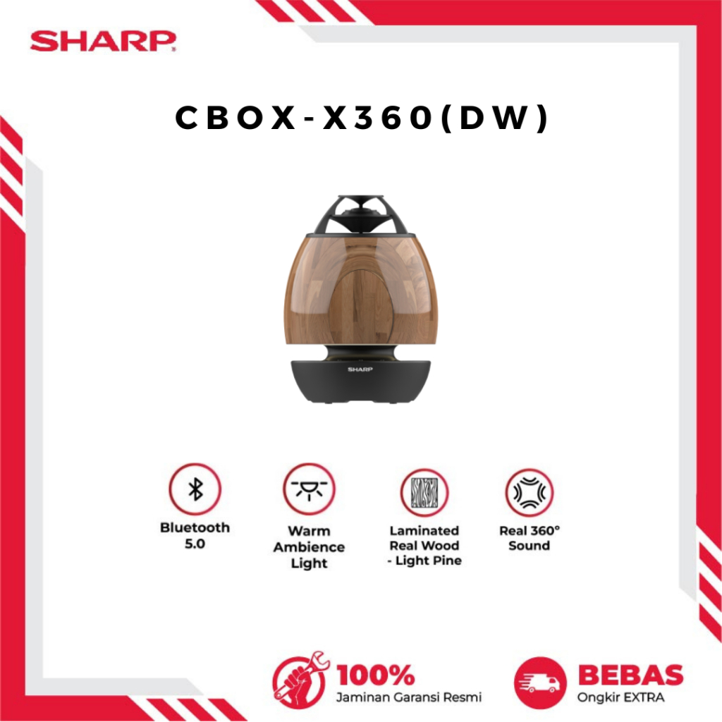 SHARP SPEAKER CBOX-X360 (DW)