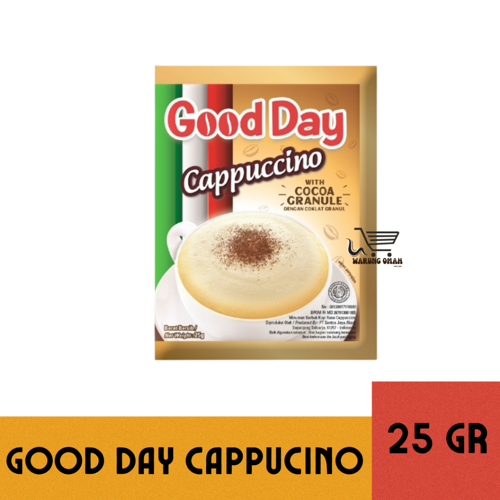 

KOPI INSTAN GOOD DAY CAPPUCINO - TERMURAH