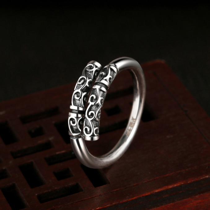 Cincin Tongkat Putar Sun Go Kong Adjustable / Cincin Tongkat Sakti Sun GoKong Ru Yi Kera Sakti Untuk