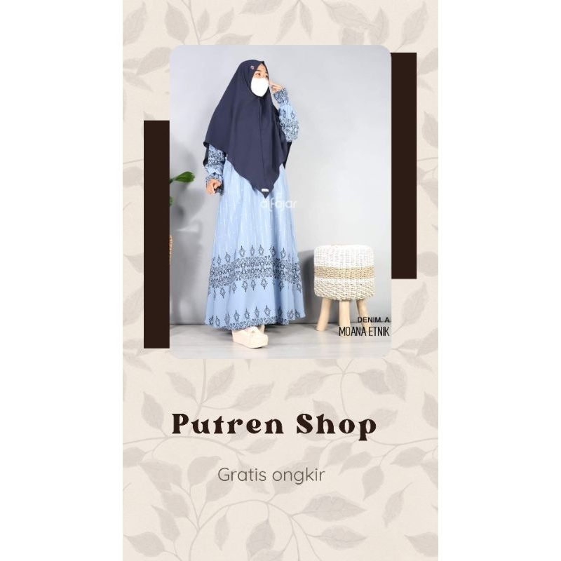 KODE D / New Collection Gamis Moana Etnik/putren shop