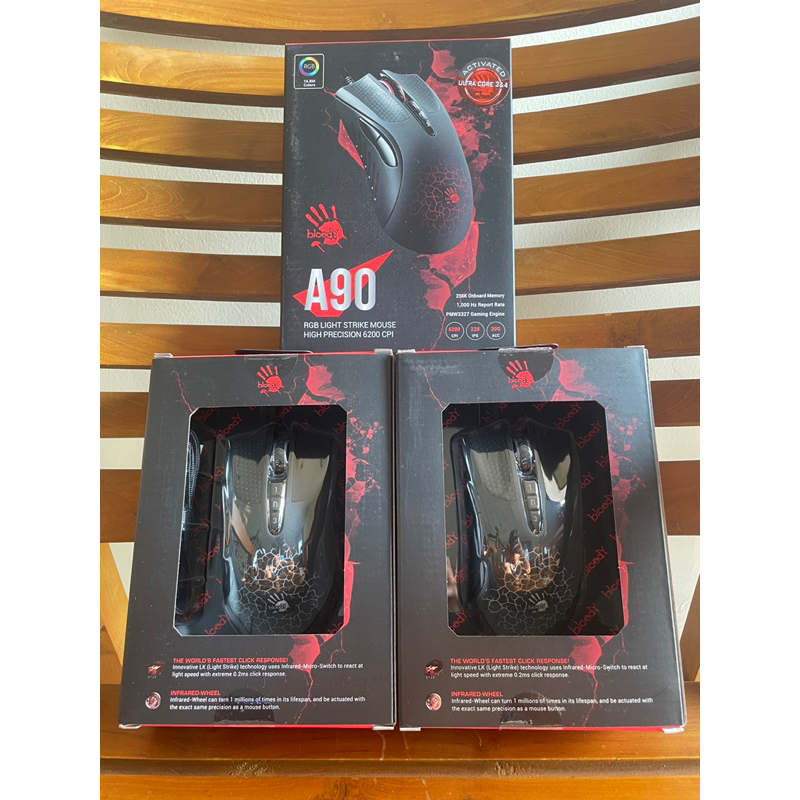 Mouse Bloody A90 Macro Point Blank Tinggal Pakai Include Settingan (Less Recoil, SG dan AWP)