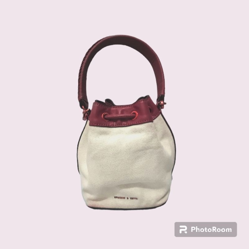 preloved tas tangan hand bag ck Charles & Keith ori