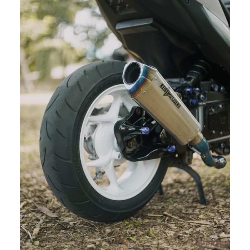 Knalpot Racing Yamaha Aerox 150 , Aerox New 155 original Redfox