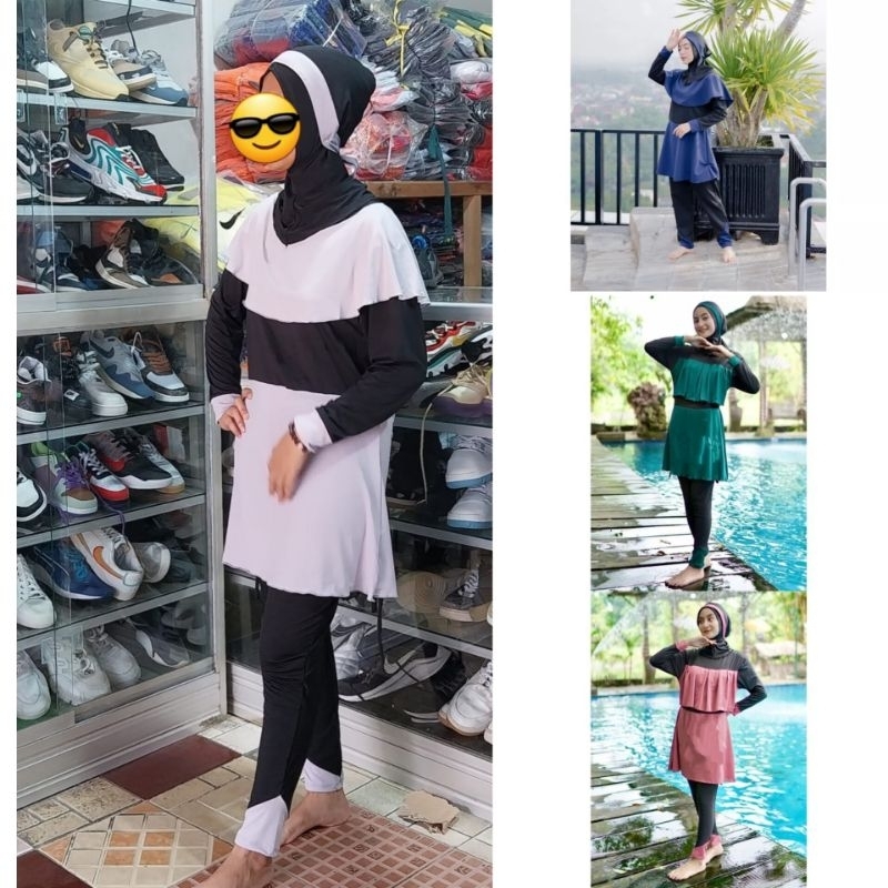 Baju Renang Muslimah Cantik - Kendari