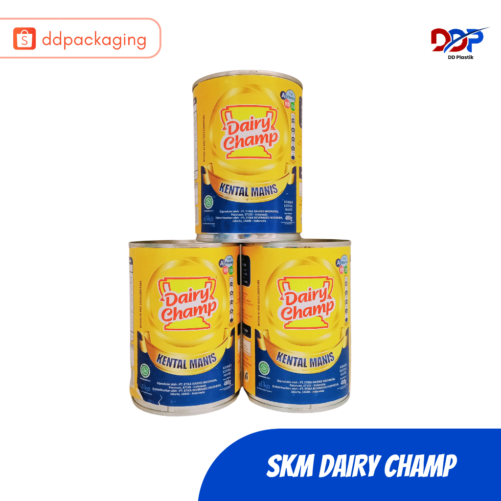 

Susu Kental Manis Dairy Champ 480gr