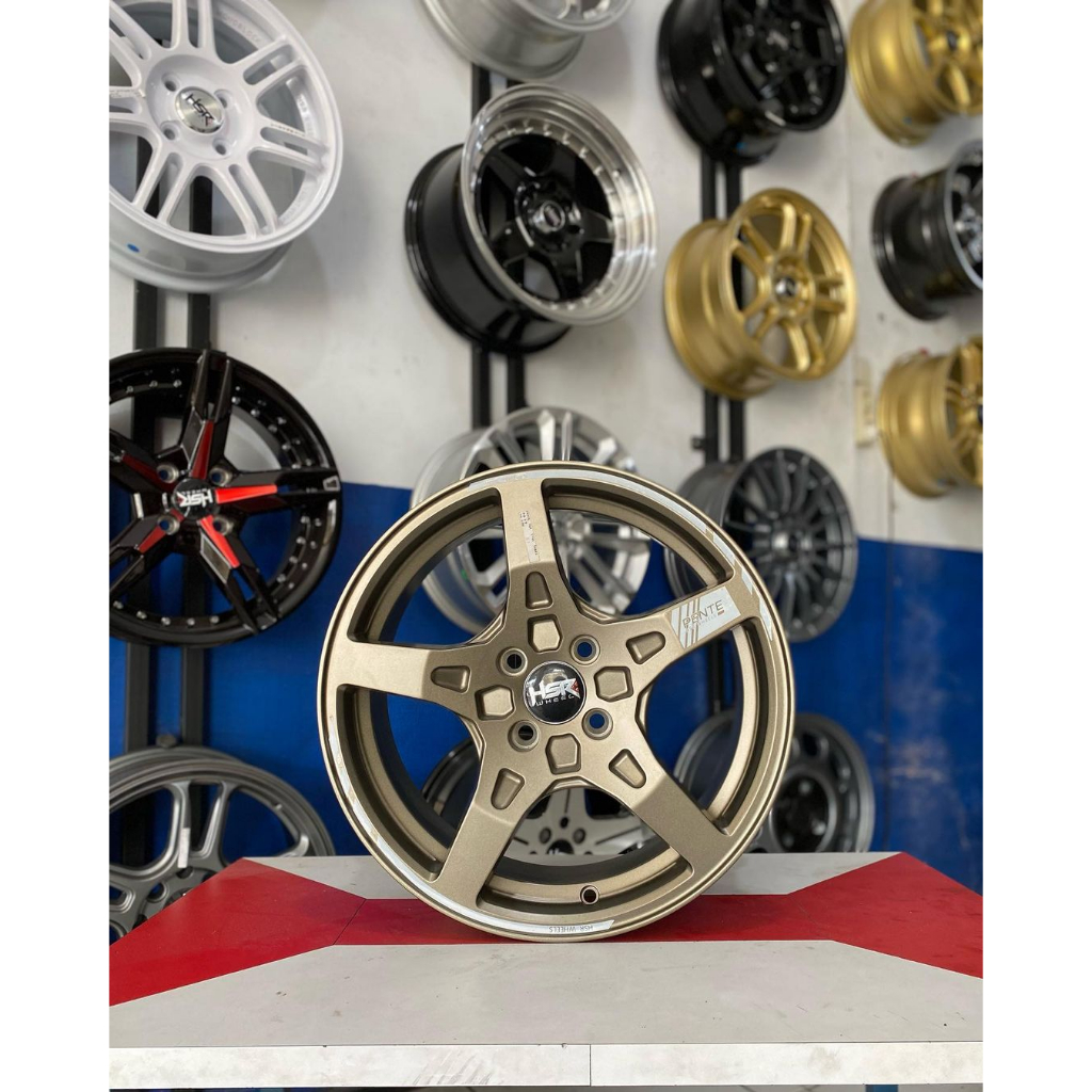 Jual Pelek racing hsr pente ring 16 warna bronze
