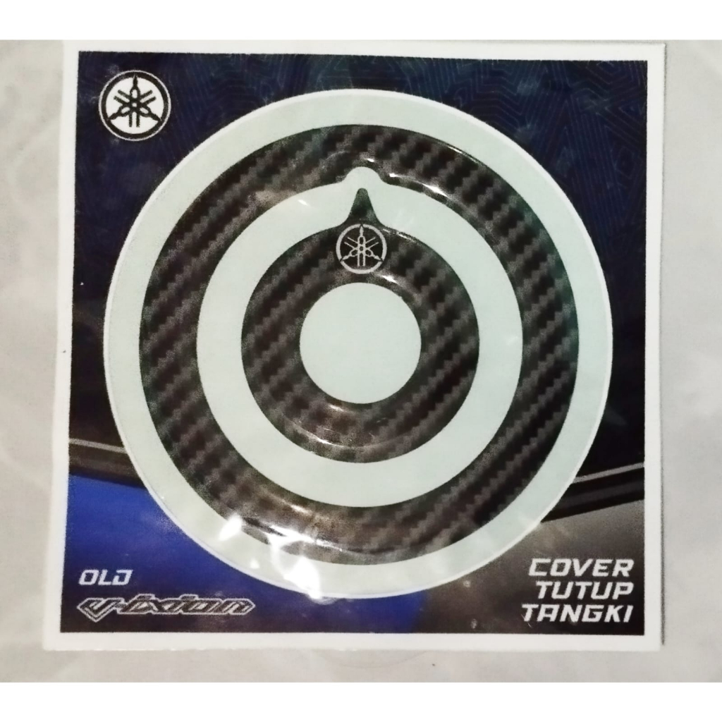 EMBLEM VARIASI TUTUP TANGKI VIXION OLD/STIKER TIMBUL TUTUP TANGKI VIXION OLD