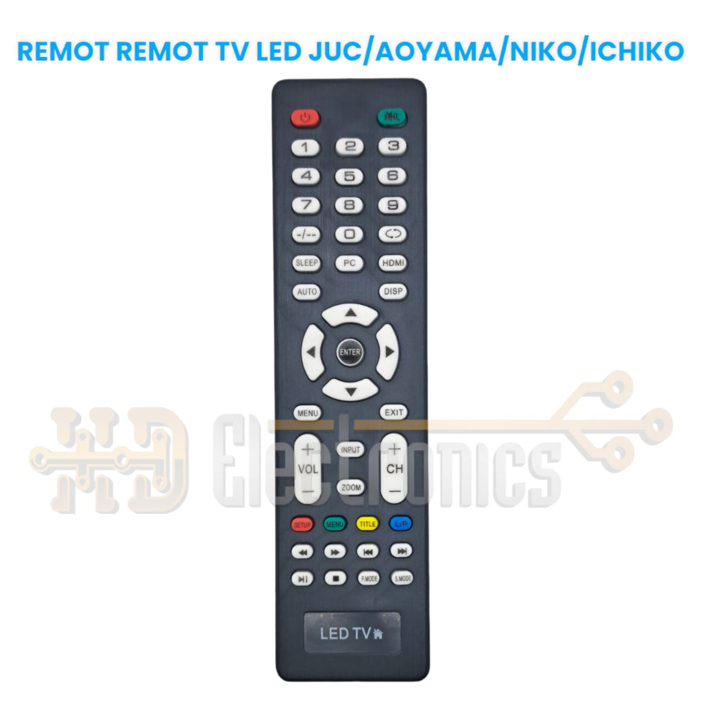 REMOT REMOTE TV LED ICHIKO