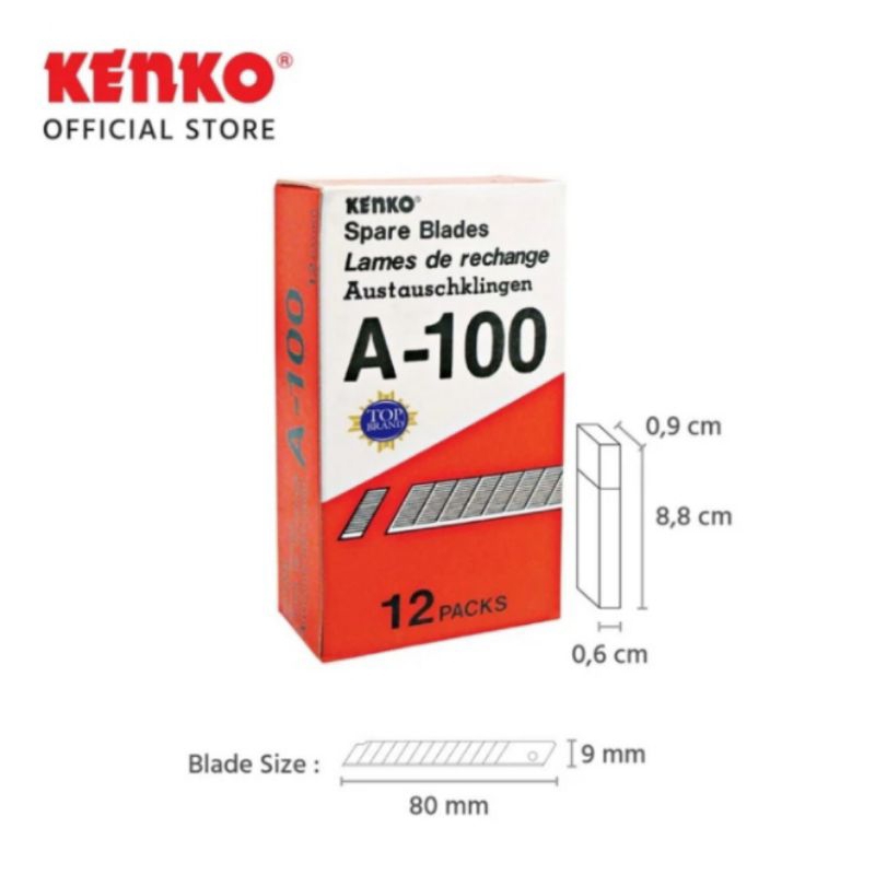 

Isi Cutter kenko A100 Refill kecil