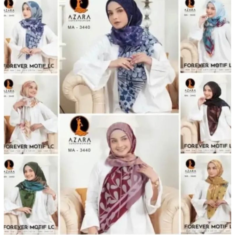 hijab Bahan voal premium