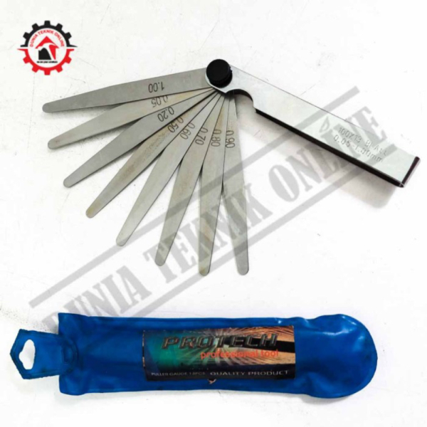 

Feeler Gauge / Fuller Gauge / Pengukur Setelan Celah Klep PROTECH Diskon