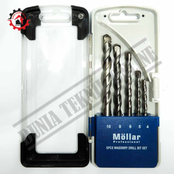 Mata Bor Beton Set 5 Pcs MOLLAR - Mata Bor Beton Set Limited