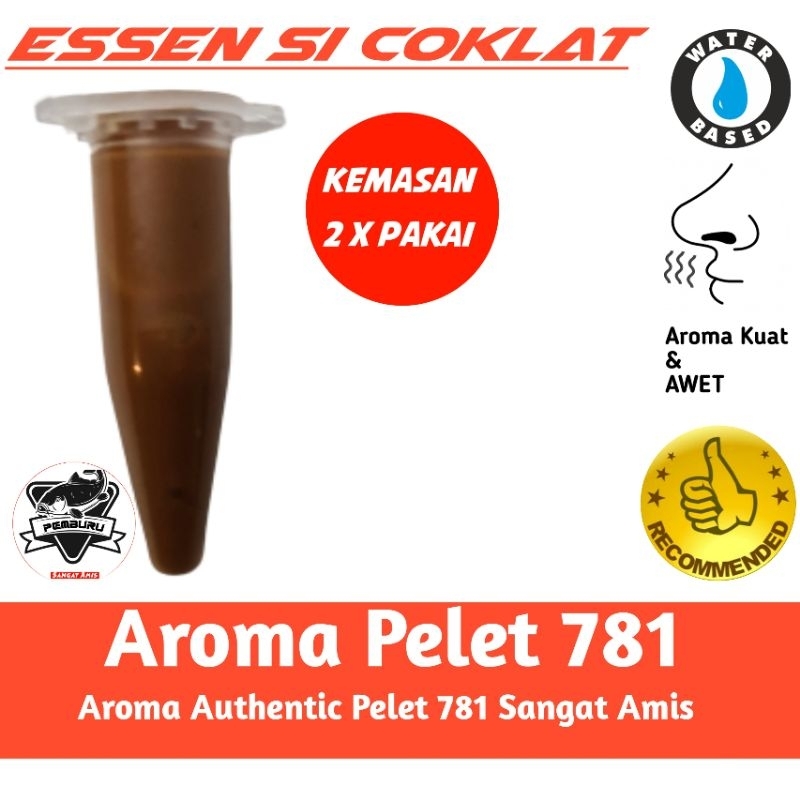 essen ikan mas aroma pelet 781