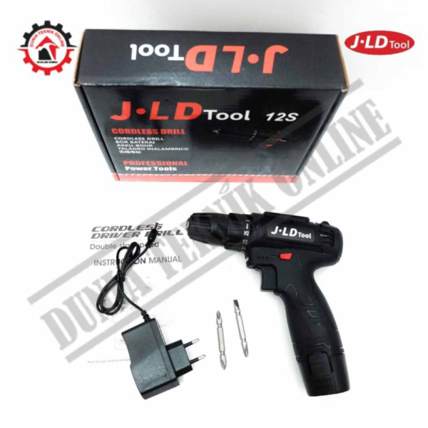 Bor Baterai JLD Tools 12V Cordless Drill 12 V Batre - DEKWE Limited