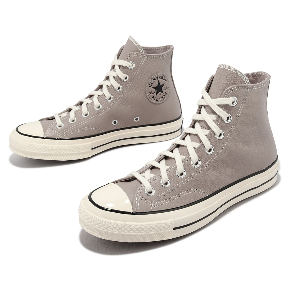 Converse Chuck 70 70s Tonal Faux Leather Fall Neutrals Embossed Grey