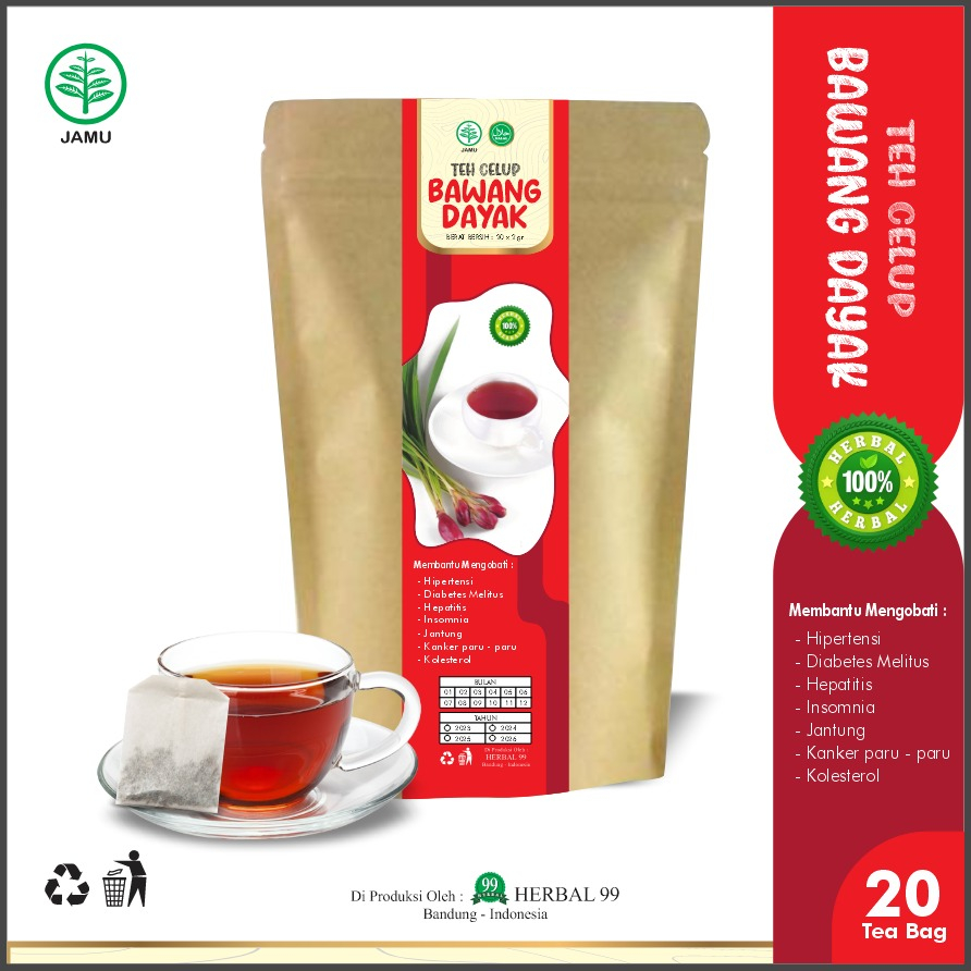 

TEH BAWANG DAYAK KERING 20 kantong mengatasi diabetes